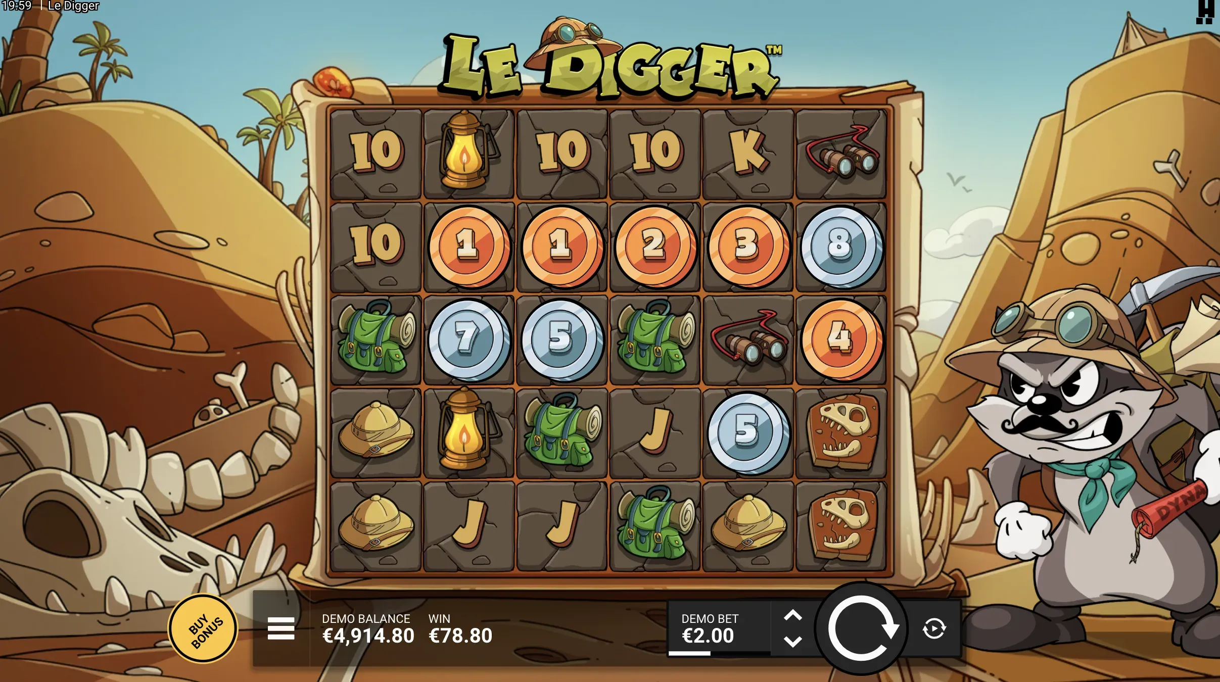 Le Digger real money game